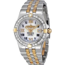 Breitling Galactic 30 Diamond Mother of Pearl Ladies Watch B71340LA-A688TT