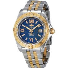 Breitling Starliner Blue Dial Two-tone Ladies Watch C7135612-C754TT