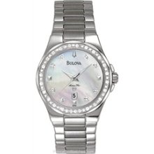 Bulova Ladies 32 Diamond Marine Star Watch