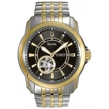 Bulova Men's Two Toned Thru-back Automatic Watch 313122