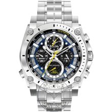 Bulova Precisionist Champlain wrist watches: Champlain Black Chronogra