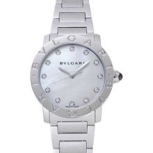 Bvlgari Women's Bvlgari Bvlgari White Mother Of Pearl Dial Watch BBL37WSS/12