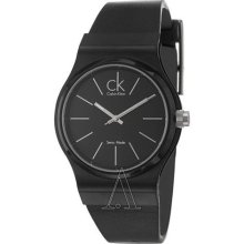 Calvin Klein Men's 'Layers' Black PVD Coated Watch ...