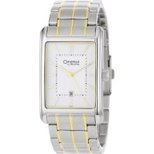 Caravelle By Bulova Men's 45b113 Silver White Dial Bracelet Watch