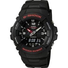 Casio Black G-shock G100 Watch (outdoor Sport Mens Tactical Military Hiking)