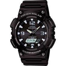 Casio Classic Black & White Face/ Black Band