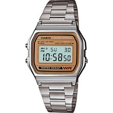 Casio Classic Gold Face/Silver Band