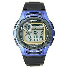Casio Digital Dual Time Grey Dial Men's watch #W-213-2AV