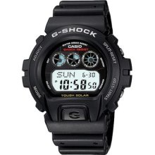 Casio G-shock G6900 G-6900-1 G-6900-1a Tough Solar Mens Watch Black