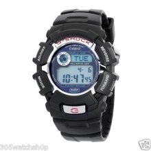 Casio G-shock Men's G2310r-1 Black Tough Solar Power Digital Sports Watch
