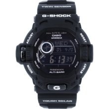 Casio G-shock Riseman Multi-function Digital Black Resin Mens Watch G9200bw-1