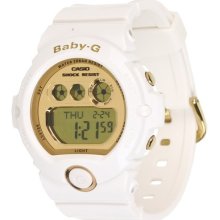 Casio G-shock White Resin Band Digital Women's Sport Watch Bg6901-7