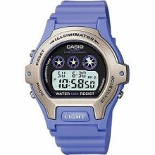 Casio #LW202H-6AV Women's Purple Resin Strap Chronograph Alarm Sports