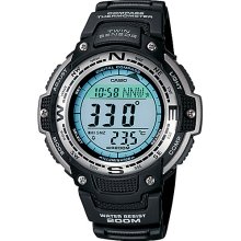 Casio Men's Digital Compass Twin Sensor Sport Watch Black - Casio Watches