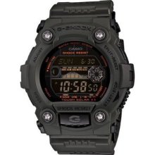 Casio Mens G-shock Military Green Waterproof Multi-function Digital Watch