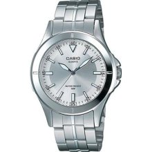 Casio Mtp1214a-7av Men's Metal Fashion Silver Dial Casual Analog Watch