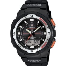Casio Sgw500h-1bv Men's Twin Sensor Temperature Compass Analog Digital Watch