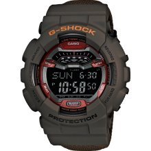Casio Shock G-shock Gls100-5 Gls 100 5 5cr Brown Winter G-lide Glide Watch