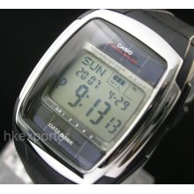 Casio Solar Powered Databank Digital Watch Dbe30 Db-e30