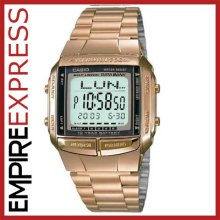 Casio Unisex Retro Digital Data Bank Watch Db-360gn-9aef 9avdf RrpÂ£59