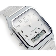 Casio Vintage Retro Digital Analog Watch Aq230 Aq230a Aq-230a-7b