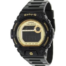 Casio Women's G-Shock BLX100-1C Black Plastic Quartz Watch with Digital Dial