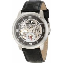 Charles-Hubert Paris 3932 Stainless Steel Case Mechanical Watch