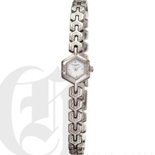 Charles Hubert Premium Ladies White Dial Titanium Dress and Sport Watch 6739-W