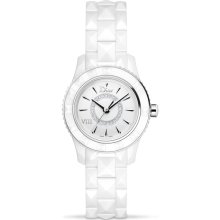 Christian Dior VIII Diamond White Ceramic Ladies Watch CD1221E2C001