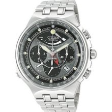 Citizen AV0021-52H Calibre 2100 Eco Drive Mens - Grey Dial Titanium Case Quartz Movement