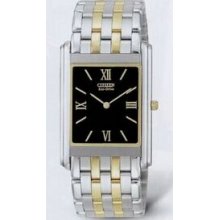 Citizen Eco Drive 2-tone Square Dial Stiletto Watch
