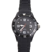 Classic Stylish Sport Silicone Jelly Quartz Wrist Watch Men/women/unisex