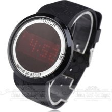 Classy Sport Casual Rock Men Boy Wrist Watch Led Digital Light Rubber Silicone