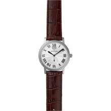 Claude Bernard Men's 64010 3 AR Classic Gents Silver Sunray Dial ...