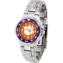 Clemson Tigers NCAA Womens Steel Anochrome Watch ...