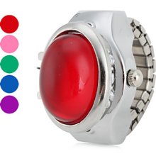 Color Women's Candy Style Alloy Analog Quartz Ring Watch (Assorted Colors)