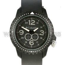 Columbia Urbaneer Men's Ca014 100m Wr Black Analog Sport Watch Dive