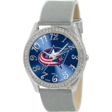 Columbus Blue Jackets Game Time Glitz Wrist Watch