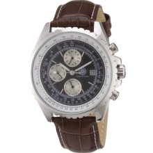 Constantin Durmont Men's Automatic Watch Cd-Ches-At-Lt-Stst-Bkwh With Leather Strap