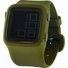 Converse Unisex Scoreboard, LCD, Camo Green VR002-305 Watch