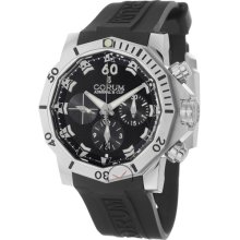 Corum Admirals Cup Chrono Steel Black