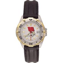 Dale Earnhardt Jr NASCAR All Star Ladies Leather Strap Watch ...