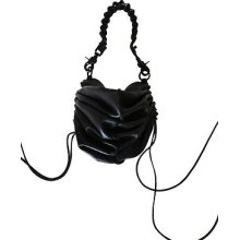 David Galan The Change Bag Hobo Handbag In Black Msrp: $375