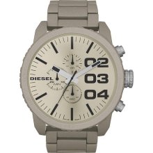 Diesel Sand Colored XL Franchise Chronograph Mens Watch DZ4252