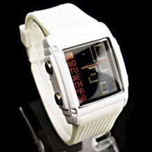 Digital Sports Watch Ladies Fashion Gift 381 Lb White Digital Sports Watch Ladies Fashion Gift 381 Lb White