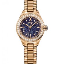 Ebel Onde Diamond Lapis Lazuli Rose Gold 30mm Watch - Blue Dial, Gold Bracelet 1216101 Sale Authentic