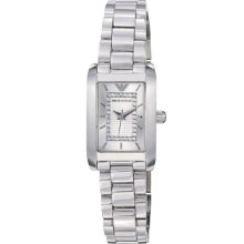 Emporio Armani Ar3170 Ladies Classic Silver Watch