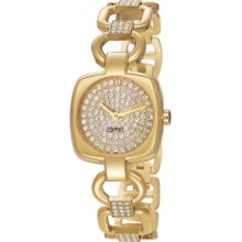 ES102672007 Esprit Ladies Citta Gold IP Watch