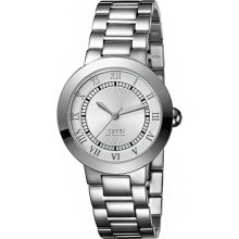 Esprit Quartz Pure Silver Ladies Fashion Dress Watch EL900342004