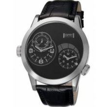 Esprit Quartz Zelos Night Gents Dual Time Dress Watch EL101271F01